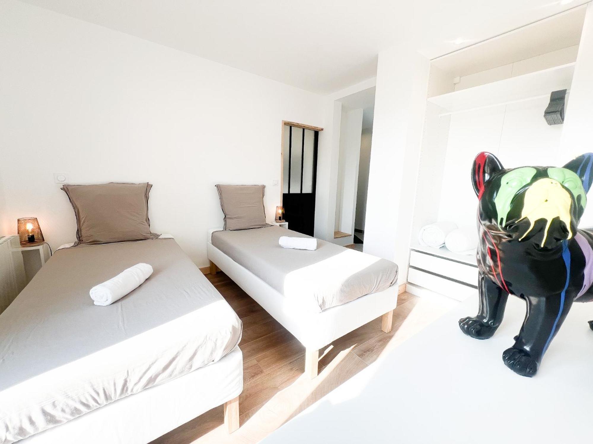 Appartement Hyper Centre, 10' Plage, Proche Gare